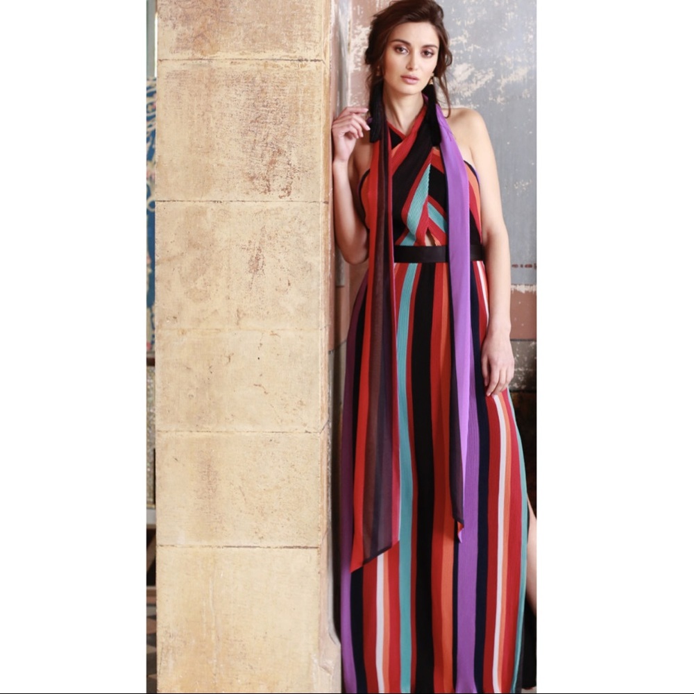femi9 gown | size XS | multicolor | NWT
